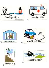 Image 3 of goodbye kitty stickers