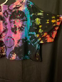 Image 6 of 3XL Party At Your Own Pace CROP TOP Tie Die Shirt  1