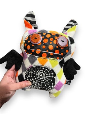 Harlequin Halloween Gloomy Bat