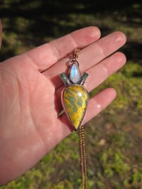 Image 1 of Electroformed Nellite necklace 03