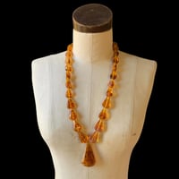 Image 1 of Baltic Amber Teardrop Necklace