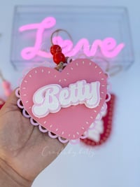 Image 1 of VALENTINE'S DAY NAME TAGS/BANNER