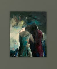 Image 4 of Painting / maleri  / "The last night in Paris" / 40x50 cm