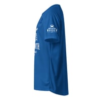 Image 5 of Men's Pickleball Jersey – “Net Worth. Built, Not Bought.” | Breathable Mesh Athletic Shirt