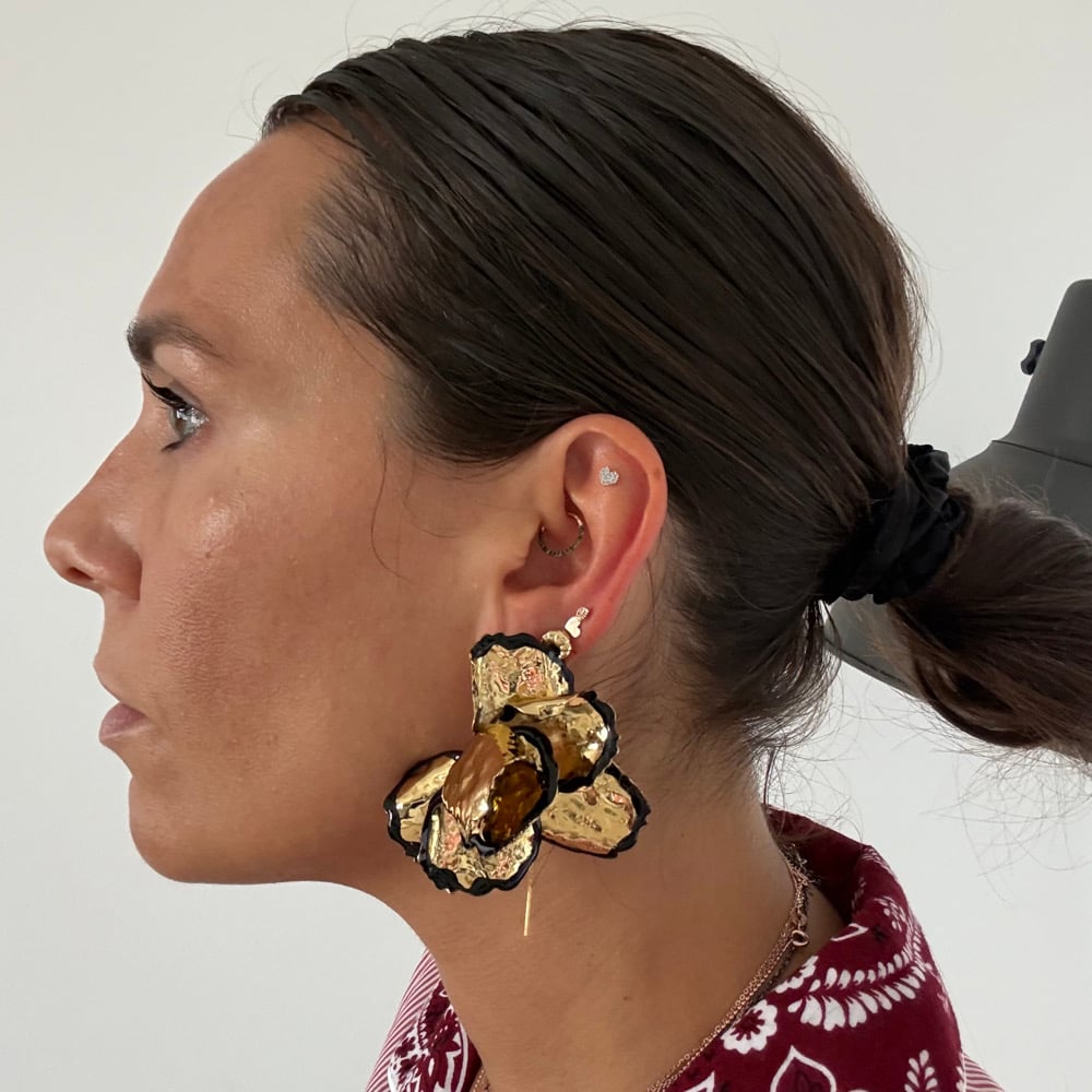 Image of ORECCHINI FIORI GOLD