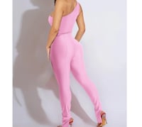 Image 3 of “Plethora of Pink” One-Shoulder Co-ord 