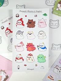 Image 1 of Fairytale ghosties & goopies sticker sheet