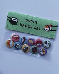 Image 1 of SUSHI BADGE SET 