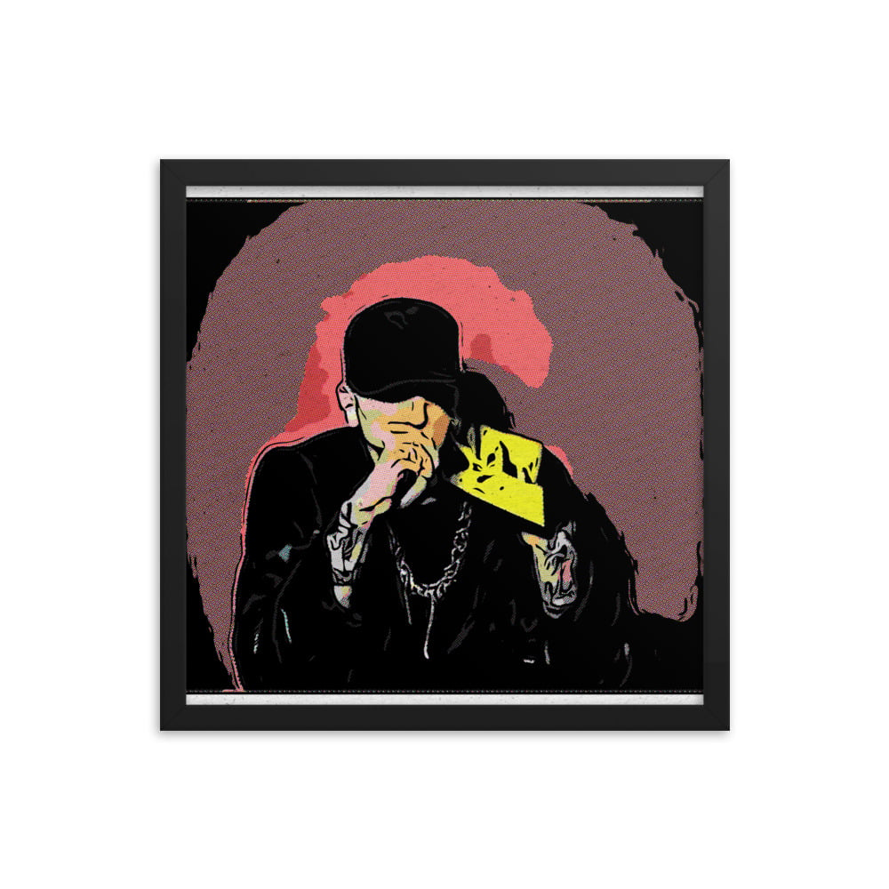 ZEN EXP - Eminem Framed photo paper poster