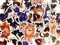 Image 1 of Warriors TPB Leaders Sticker Pack