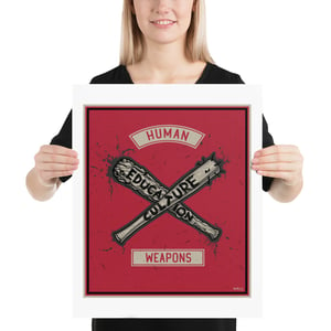 Image of Human Weapons poster by Mad Twins
