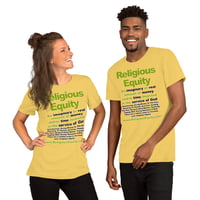 Image 7 of Religious Equity Unisex t-shirt