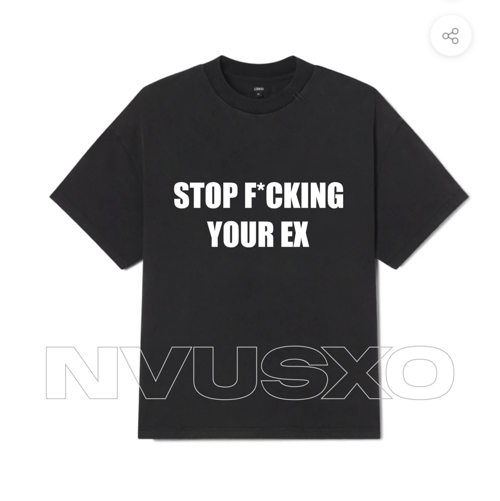 Image of YOUR EX B&W T-SHIRT 