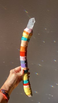 Image 5 of *new* XL CURVED RAINBOW- crystal wand