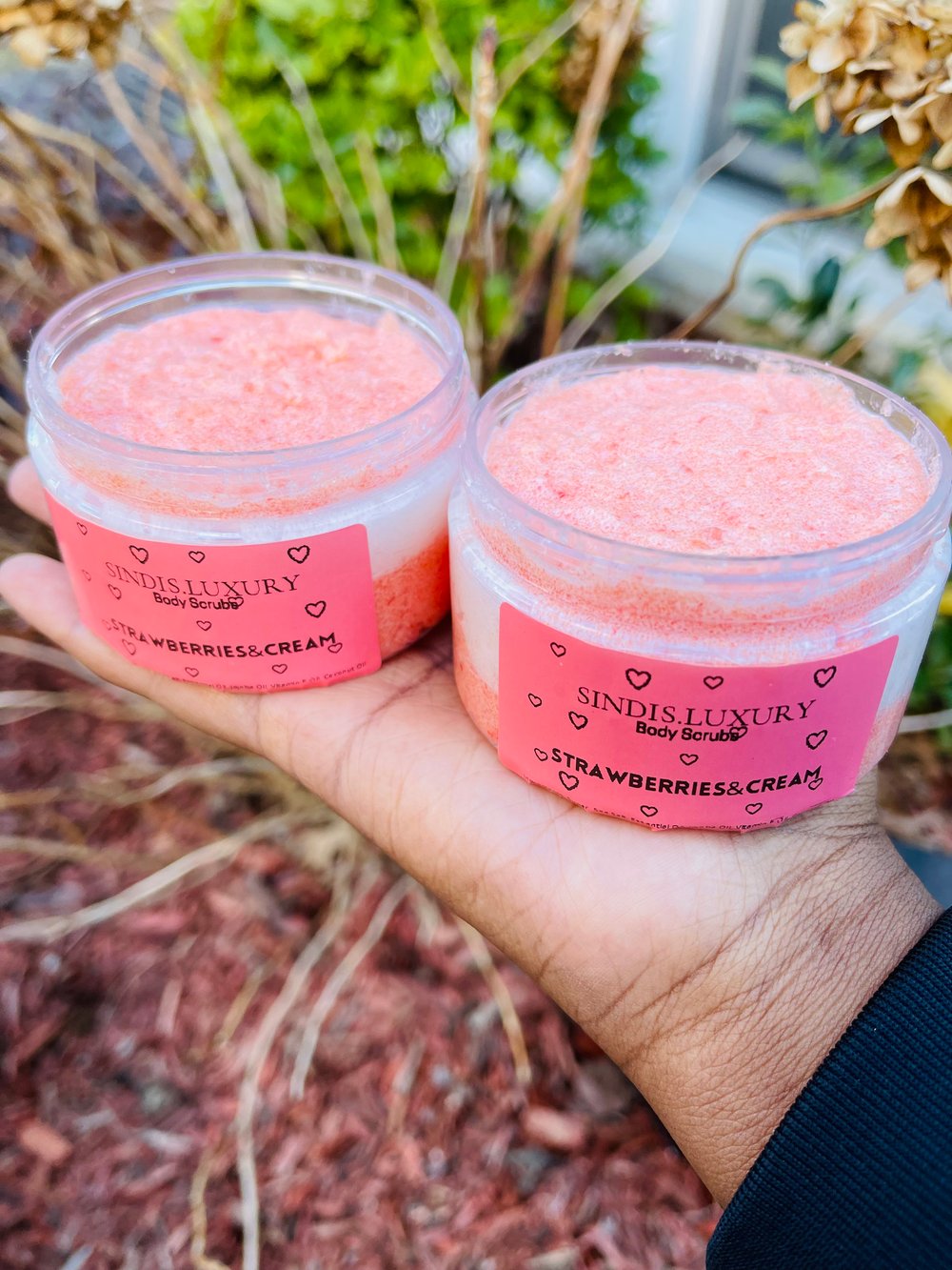 Image of Strawberries and Cream Body Scrub 