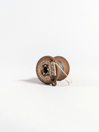 Image 1 of Stitched Notions: Cotton reel sculpture - woven