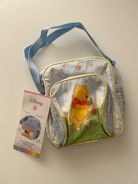 Image 1 of pooh & snail mini diaper bag