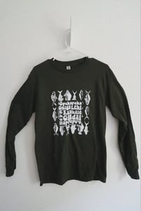 Image 1 of Adult Forest Green Deep 7 Longsleeve