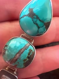 Image 6 of Ellen Blake turquoise earrings (2009) 