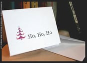 Image of Merry Christmas, ho. Greeting Card+Envelope