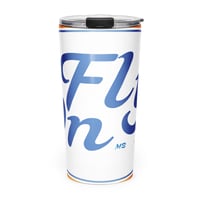 Image 2 of FLY ON Tapered stainless steel tumbler