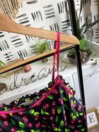 Image 2 of silk cherry top 