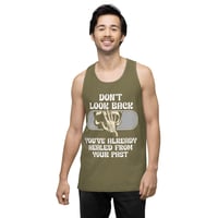 Image 12 of Men’s premium PAST HEALING tank top