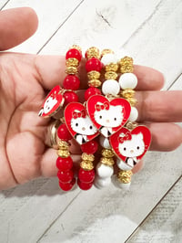 Image 1 of Hello Kitty Heart Me Bracelet