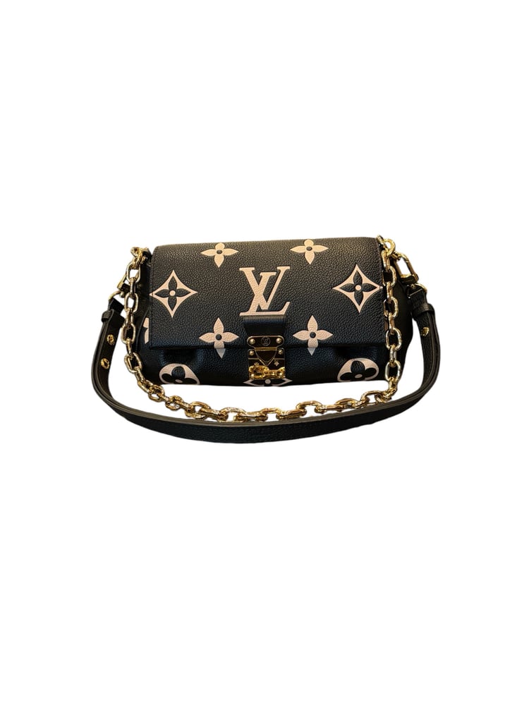 Image of Louis Vuitton Favorite Bi-Color Empreinte NM Handbag 1160-54