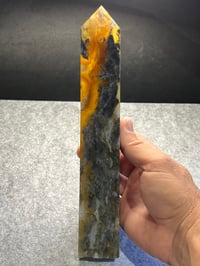 Image 10 of Yellow Fluorite & Moss Agate Tower #2410