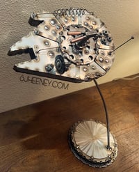 Image of Flying Millennium Falcon 