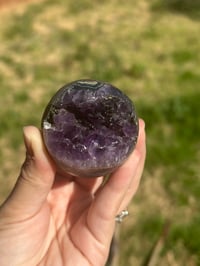 Image 2 of Amethyst Cluster Sphere