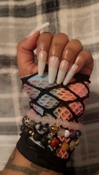 Image 3 of Nails - Long (White)