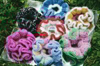 Image 2 of crocheted scrunchies big