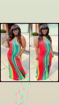 Image 1 of Nia long maxi dress with pockets 