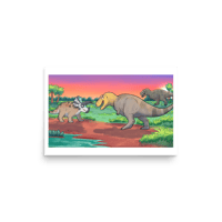 Knight Reimagined: T. rex vs Triceratops