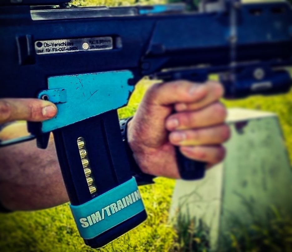 SIM/SILENT BLANK TRAINING MAG BANDS (6 pack) | MAGBANDUK