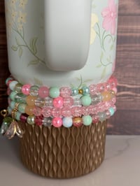 Image 2 of Spring Blossom Tumbler Bracelet Stack