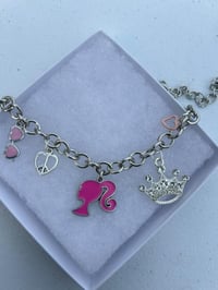 Image 2 of Barbie Signature Charm Bracelet