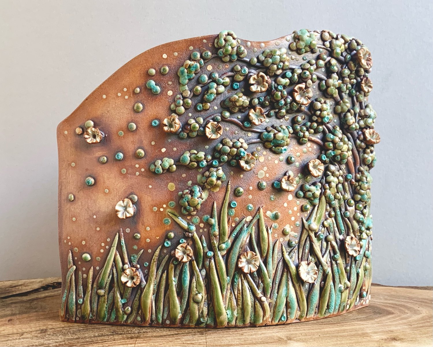 Image of Vase With Trees 