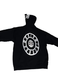 Image 2 of BLACK WWR ZIP UP HOODIE 