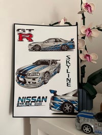 Image 1 of Nissan skyline gtr r34 🩵 ⋆⭒˚.