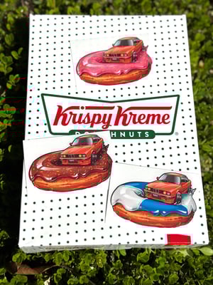 Image of Bavarian Kreme Chocolate Donut Decal
