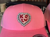 Image 2 of KGLW Heart Trucker Hat