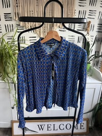 Image 1 of NWT Fashion Nova accordion crop top