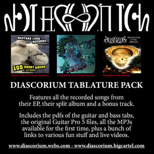 Image of Diascorium Tab / Guitar Pro / MP3 pack