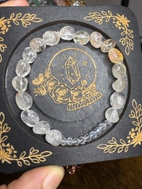 Image 3 of Phantom Quartz W/ Glass Beads