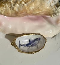 Image 2 of Oyster Shell Shark Trinket Dish