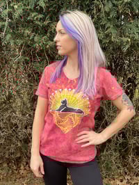 Image 4 of LARGE Ladies cat V-neck