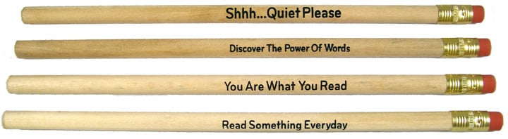 Image of Pencil Set (2 of each quote)